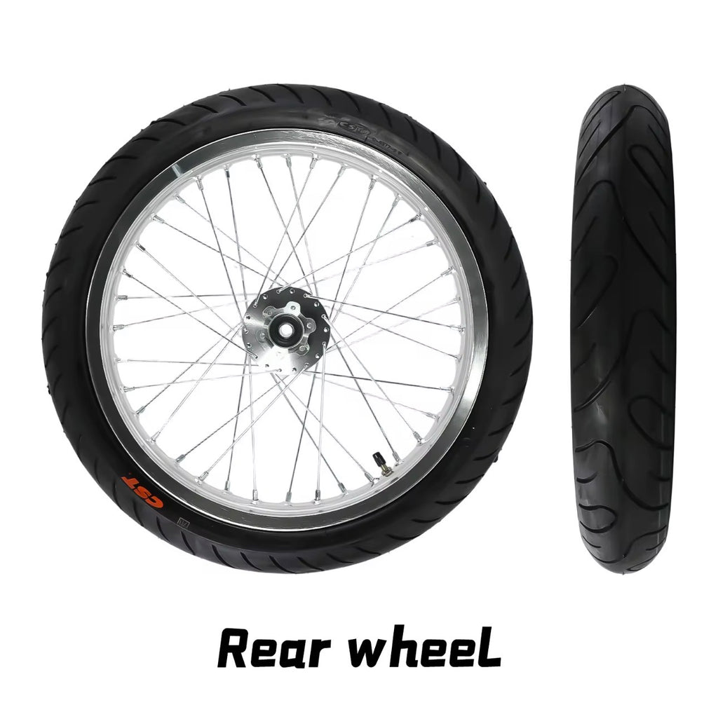 CST Surron super motos Chrome wheels